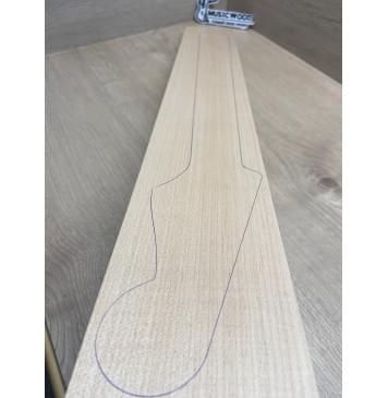 Клён Белый заготовка грифа для электрогитары Радиал АА 22х99х719 мм-2