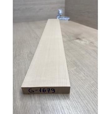 Клён Белый заготовка грифа для электрогитары Радиал ААА 21х100х760 мм-1