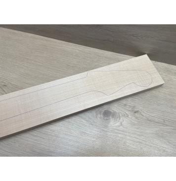 Клён Белый заготовка грифа для электрогитары Радиал ААААА 21х100х721 мм-13