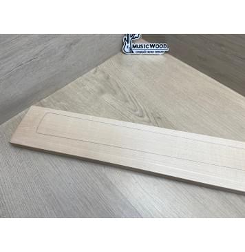 Клён Белый заготовка грифа для электрогитары Радиал ААААА 21х100х721 мм-12