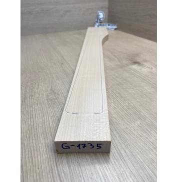Клён Белый заготовка грифа для электрогитары Радиал АА 22х99-66х731 мм-9