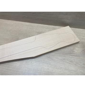 Клён Белый заготовка грифа для бас-гитары Радиал А 23х115-73х875 мм-15