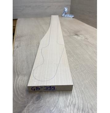 Клён Белый заготовка грифа для бас-гитары Радиал А 23х115-73х875 мм-1