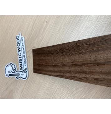 Венге заготовка накладки для народных инструментов Радиал АА 8х62х253 мм-4