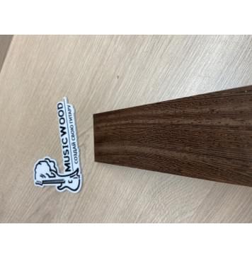 Венге заготовка накладки для народных инструментов Радиал АА 8х62х253 мм-1