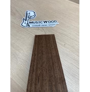 Венге заготовка накладки для народных инструментов Радиал АА 8х62х238 мм-3