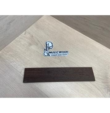Венге заготовка накладки для народных инструментов Радиал АА 8х62х315 мм-0