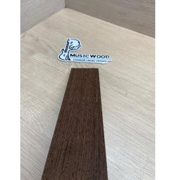 Венге заготовка накладки для народных инструментов Радиал АА 8х62х315 мм-4