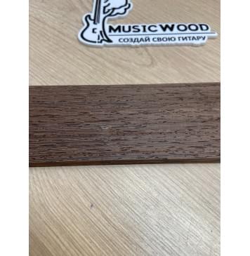Венге заготовка накладки для народных инструментов Радиал АА 8х63х350 мм-1