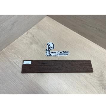 Венге заготовка накладки для народных инструментов Радиал АА 8х63х350 мм-3