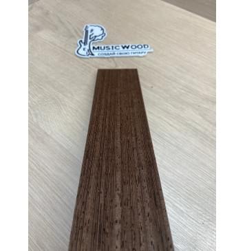 Венге заготовка накладки для народных инструментов Радиал АА 8х63х350 мм-4
