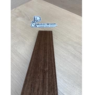 Венге заготовка накладки для народных инструментов Радиал АА 8х63х350 мм-5