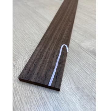 Венге заготовка накладки для электрогитары Радиал АА 8х62х566 мм-6