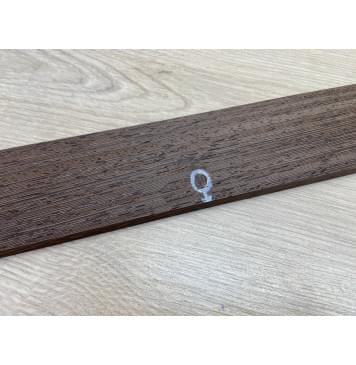 Венге заготовка накладки для электрогитары Радиал А 8х60х580 мм (УЦЕНКА - СУЧОК)-2