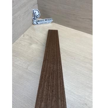 Венге заготовка накладки для электрогитары Радиал А 8х60х580 мм (УЦЕНКА - СУЧОК)-10
