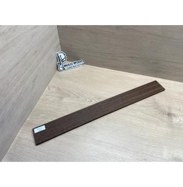 Венге заготовка накладки для электрогитары Радиал ААА 8х62х580 мм (АКЦИЯ)-3