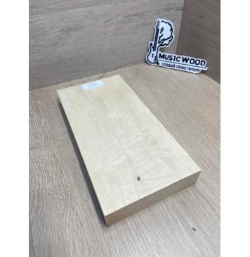 Клён Облачко Универсальная заготовка Смешанный ААА Волна АА 29х119х235 мм-3