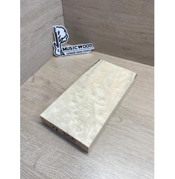 Клён Облачко Универсальная заготовка Смешанный ААА Волна ААА 28х115х230 мм-0