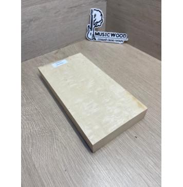 Клён Облачко Универсальная заготовка Смешанный ААА Волна ААА 28х115х230 мм-3