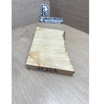 Клён Американский Волнистый Универсальная заготовка Смешанный ААА Волна ААА 21х115х210 мм-1