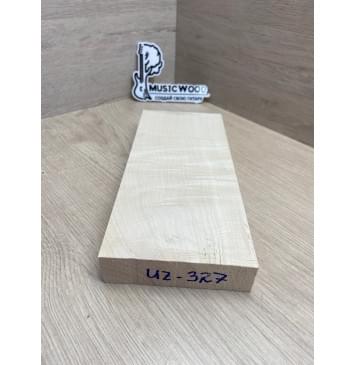 Клён Белый Явор, Волнистый Универсальная заготовка Смешанный ААА Волна ААА 30х110х255 мм-1