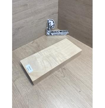 Клён Белый Явор, Волнистый Универсальная заготовка Смешанный ААА Волна ААА 30х110х255 мм-3