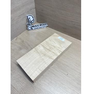 Клён Белый Явор, Волнистый Универсальная заготовка Смешанный ААА Волна ААА 30х110х255 мм-5