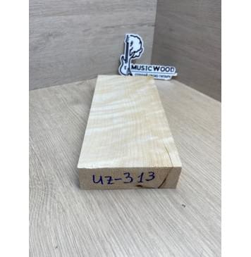 Берёза Пламенная Универсальная заготовка Смешанный АА Волна АА 34х105х240 мм-1