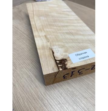 Берёза Пламенная Универсальная заготовка Смешанный АА Волна АА 34х105х240 мм-3