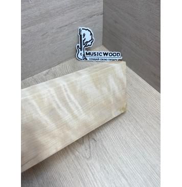 Берёза Пламенная Универсальная заготовка Смешанный АА Волна АА 34х105х240 мм-6