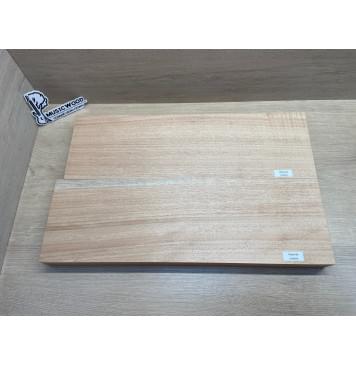 Окуме (Габон) заготовка корпуса Радиал АА 45х174х550 мм, 2шт, 403 кг/м3-7