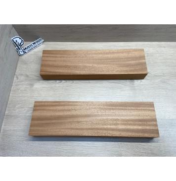 Махагон Африканский Кая заготовка корпуса Радиал АА 49х126х457-460 мм, 2 шт., 560 кг/м3-5