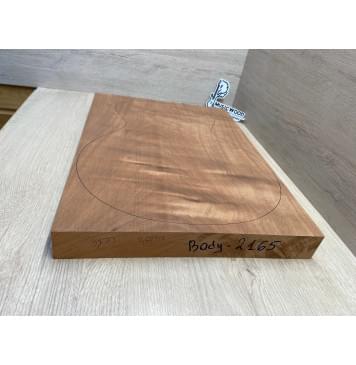 Махагон Африканский Кая заготовка корпуса Тангент АА 44х339х464 мм, 543 кг/м3 (массив)-1
