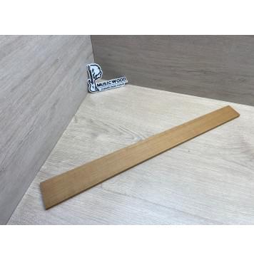 Клён Печёный 180гр заготовка накладки для электрогитары Радиал А 8х62-45х575 мм-0