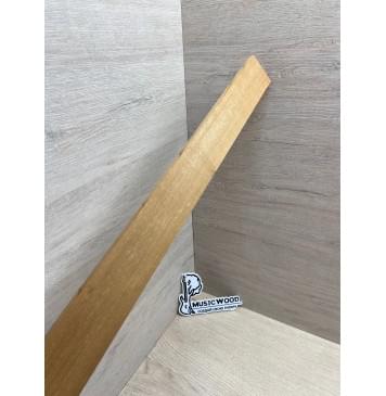 Клён Печёный 180гр заготовка накладки для электрогитары Радиал А 8х62-45х575 мм-5