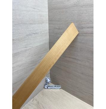 Клён Печёный 180гр заготовка накладки для электрогитары Радиал А 8х62-45х575 мм-13