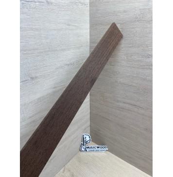 Венге заготовка накладки для электрогитары Радиал АА 8(7)х69-53х565 мм (УЦЕНКА - червоточина)-6