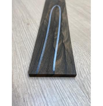 Зирикот заготовка накладки для электрогитары Радиал ААА 7,5х74-60х552 мм (уценка - трещина)-3