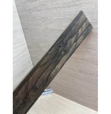 Зирикот заготовка накладки для электрогитары Радиал ААА 7,5х74-60х552 мм (уценка - трещина)-8