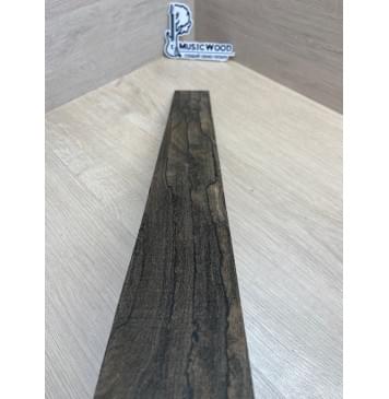 Зирикот заготовка накладки для электрогитары Радиал ААА 7,5х74-60х552 мм (уценка - трещина)-6