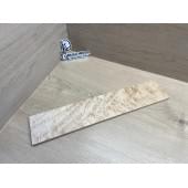 Клён Облачко заготовка накладки для электрогитары Тангент ААА Волна ААА 8(7)х100х500 мм