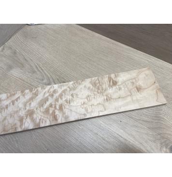 Клён Облачко заготовка накладки для электрогитары Тангент ААА Волна ААА 8(7)х100х500 мм-2