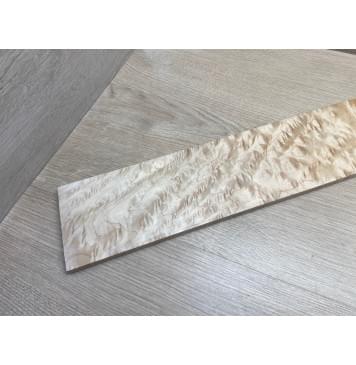 Клён Облачко заготовка накладки для электрогитары Тангент ААА Волна ААА 8(7)х100х500 мм-9