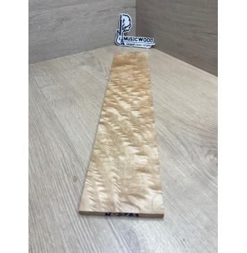 Клён Облачко заготовка накладки для электрогитары Тангент ААА Волна ААА 8(7)х100х500 мм-2