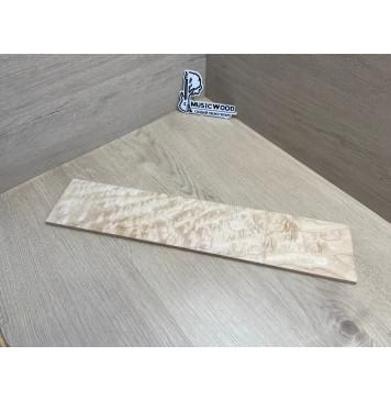 Клён Облачко заготовка накладки для электрогитары Тангент ААА Волна ААА 8(7)х100х500 мм-2