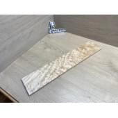 Клён Облачко заготовка накладки для электрогитары Тангент ААА Волна ААА 8(7)х100х500 мм