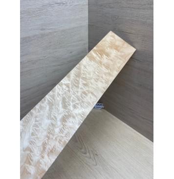 Клён Облачко заготовка накладки для электрогитары Тангент ААА Волна ААА 8(7)х100х500 мм-4