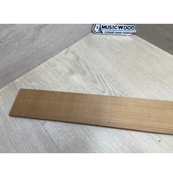 Клён Печёный 180гр заготовка накладки для электрогитары Радиал А 8х70х564 мм-4