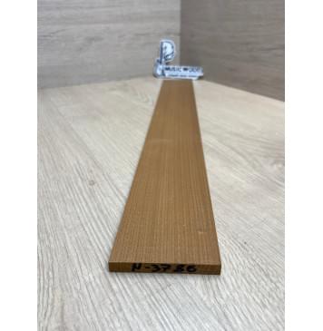 Клён Печёный 180гр заготовка накладки для электрогитары Радиал А 8х70х564 мм-1