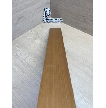 Клён Печёный 180гр заготовка накладки для электрогитары Радиал А 8х70х564 мм-6